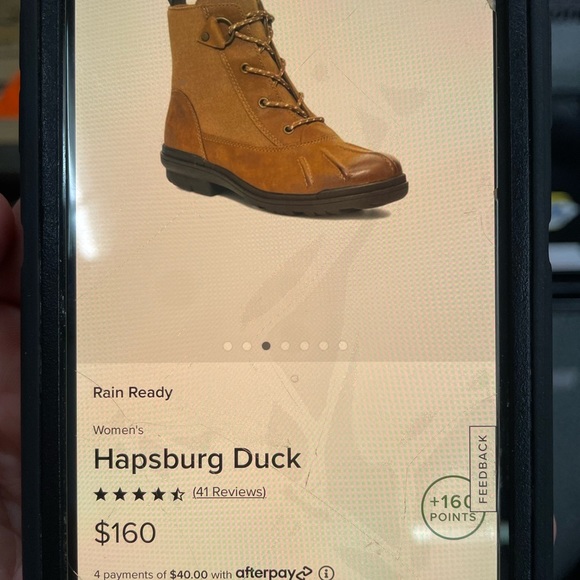Brand new w/ out tag UGG Hapsburg Duck Boots. Never worn. - Picture 6 of 6